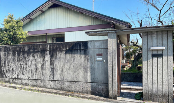 豊橋市向山西町、土地の前面道路を含む現地写真画像です