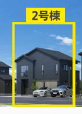 豊橋市東田町、新築一戸建ての外観画像です