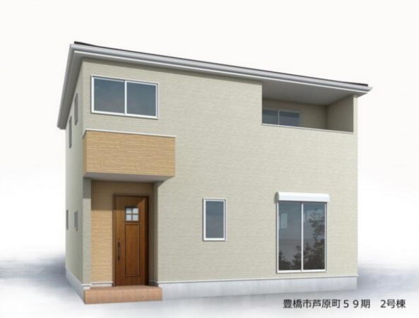 豊橋市芦原町、新築一戸建ての画像です