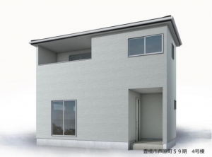 豊橋市芦原町、新築一戸建ての画像です