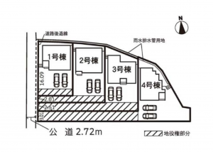 豊橋市芦原町、新築一戸建ての画像です