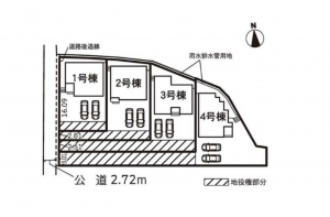 豊橋市芦原町、新築一戸建ての画像です