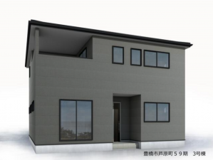 豊橋市芦原町、新築一戸建ての画像です