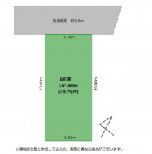 豊橋市、土地の画像です
