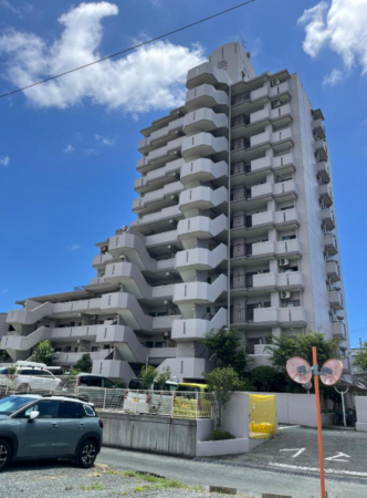 豊橋市東小池町、マンションの外観画像です