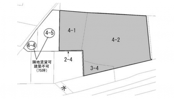 豊橋市大岩町、土地の画像です