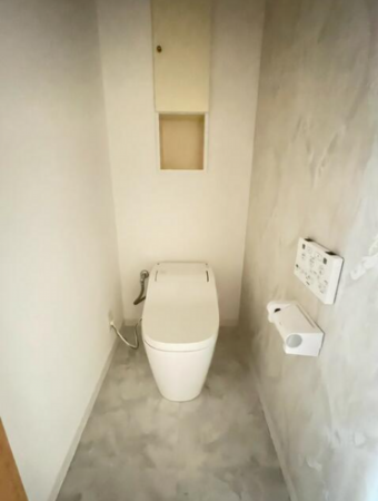 豊橋市北島町、マンションのトイレ画像です