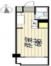 豊橋市弥生町、マンションの間取り画像です