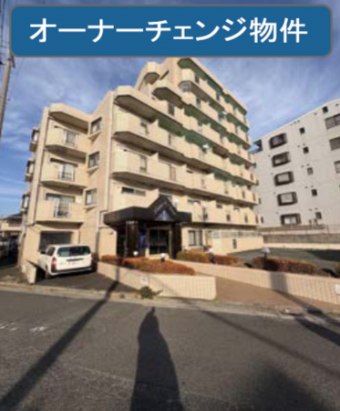 豊橋市弥生町、マンションの外観画像です