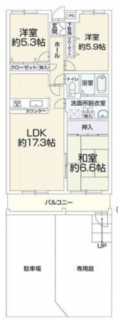 豊橋市羽根井町、マンションの画像です