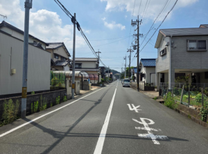 豊橋市緑ケ丘、土地の画像です