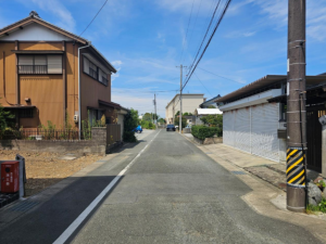 豊橋市西小鷹野、土地の画像です