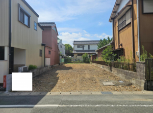 豊橋市西小鷹野、土地の画像です