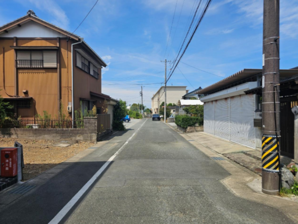 豊橋市西小鷹野、土地の画像です