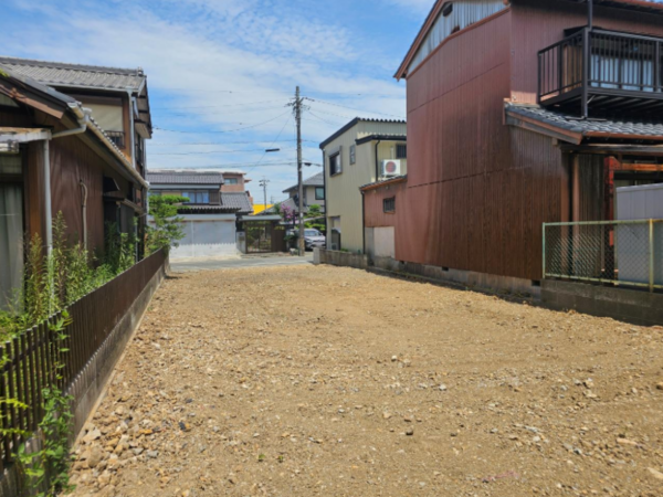 豊橋市西小鷹野、土地の画像です
