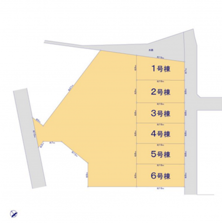 豊橋市東幸町、新築一戸建ての画像です