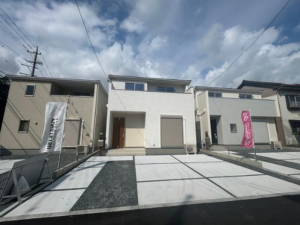 豊橋市曙町、新築一戸建ての外観画像です