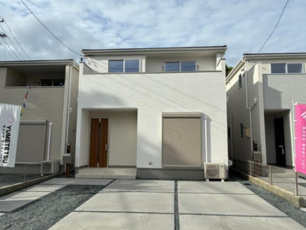 豊橋市曙町、新築一戸建ての外観画像です