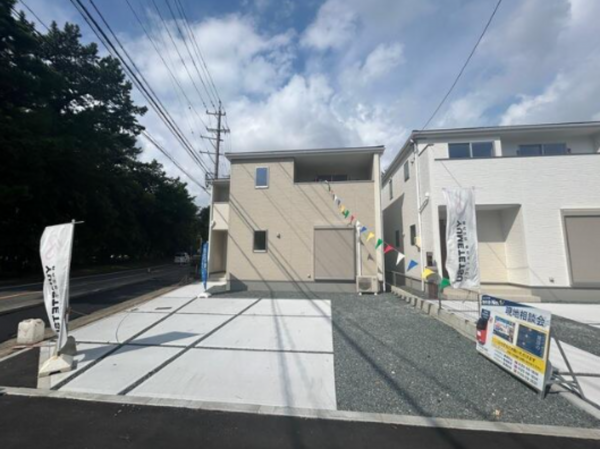 豊橋市曙町、新築一戸建ての外観画像です