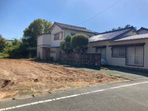 豊橋市曙町、新築一戸建ての前面道路を含む現地写真画像です