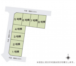豊橋市東岩田、新築一戸建ての間取り画像です