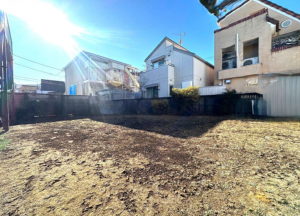 練馬区石神井町、土地の外観画像です