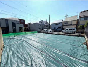 練馬区小竹町、土地の画像です