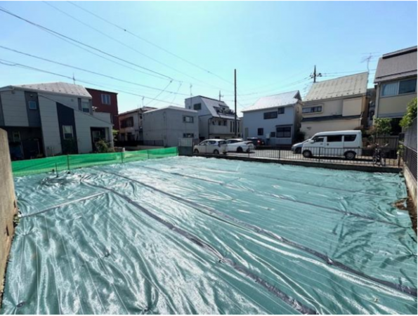 練馬区小竹町、土地の画像です