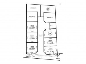 練馬区西大泉、土地の間取り画像です