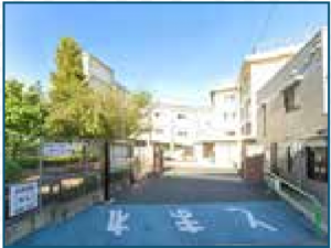 練馬区南大泉、土地の小学校画像です