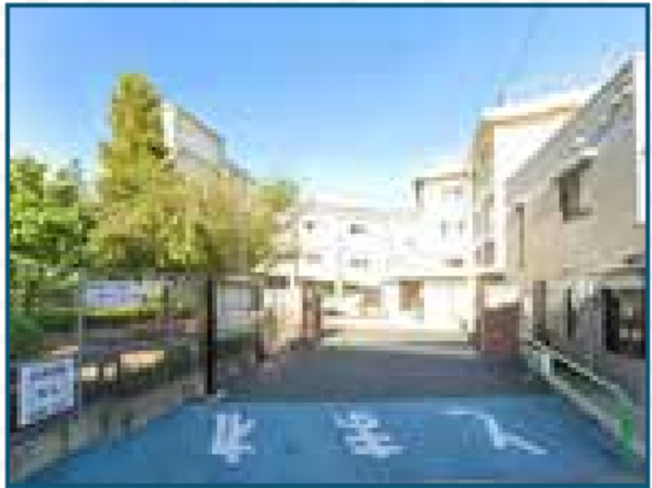 練馬区南大泉、土地の小学校画像です