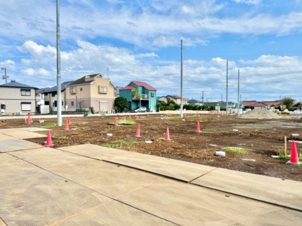 練馬区田柄、土地の外観画像です