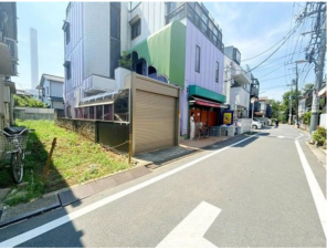 豊島区上池袋、土地の前面道路を含む現地写真画像です