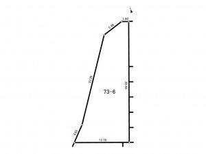 中野区弥生町、土地の間取り画像です
