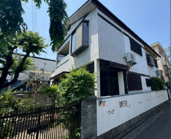 練馬区大泉学園町、土地の前面道路を含む現地写真画像です