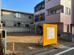 豊島区西池袋、土地の外観画像です
