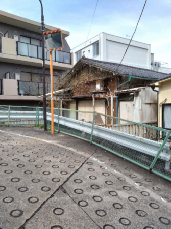 新宿区南元町、土地の外観画像です
