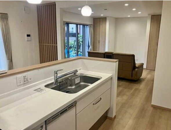 中野区大和町、土地のキッチン画像です