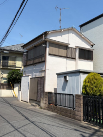 板橋区赤塚、土地の外観画像です