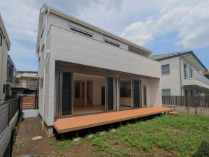練馬区小竹町、新築一戸建ての外観画像です