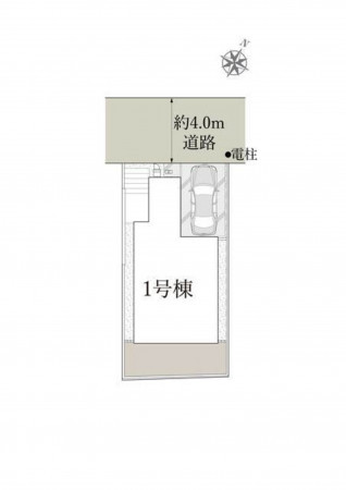 練馬区関町南、新築一戸建ての間取り画像です