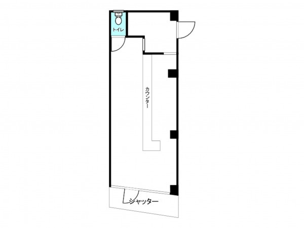 練馬区豊玉北、中古マンションの間取り画像です