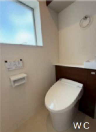 練馬区貫井、中古マンションのトイレ画像です
