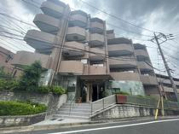 練馬区大泉町、中古マンションの外観画像です