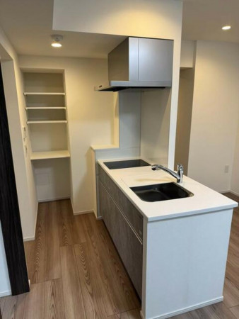練馬区中村北、中古マンションのキッチン画像です