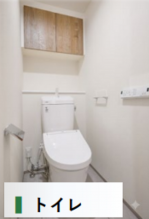 練馬区下石神井、中古マンションのトイレ画像です