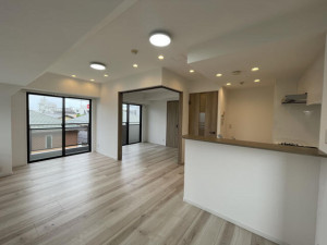 練馬区豊玉中、中古マンションの居間画像です