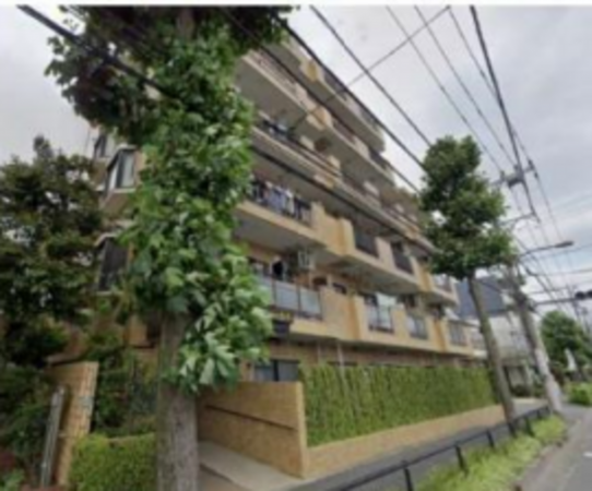 練馬区石神井台、中古マンションの外観画像です