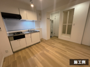練馬区高野台、中古マンションのキッチン画像です
