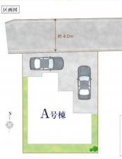練馬区大泉町、新築一戸建ての間取り画像です